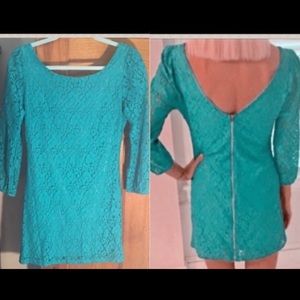 ASOS Dresses - NWT ASOS 3/4 sleeve floral crochet tunic dress ASOS Dresses - NWT ASOS 3/4 sleeve floral crochet tunic dress